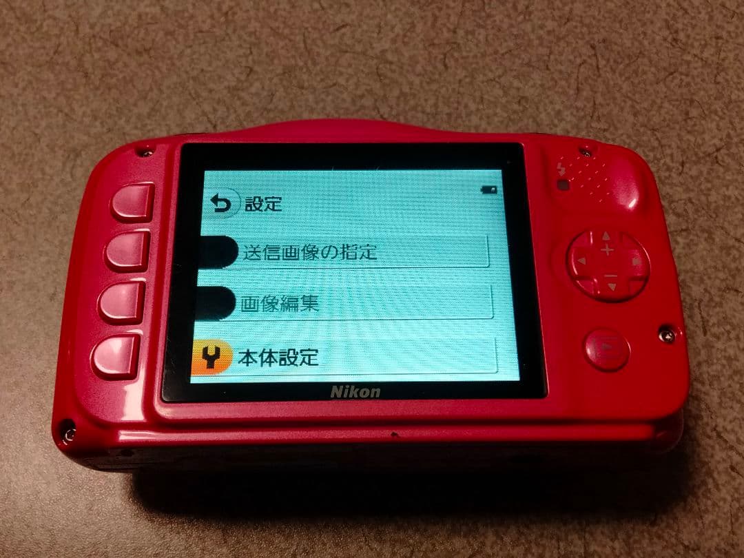 防水・耐衝撃 Nikon W100 ピンク デジカメ