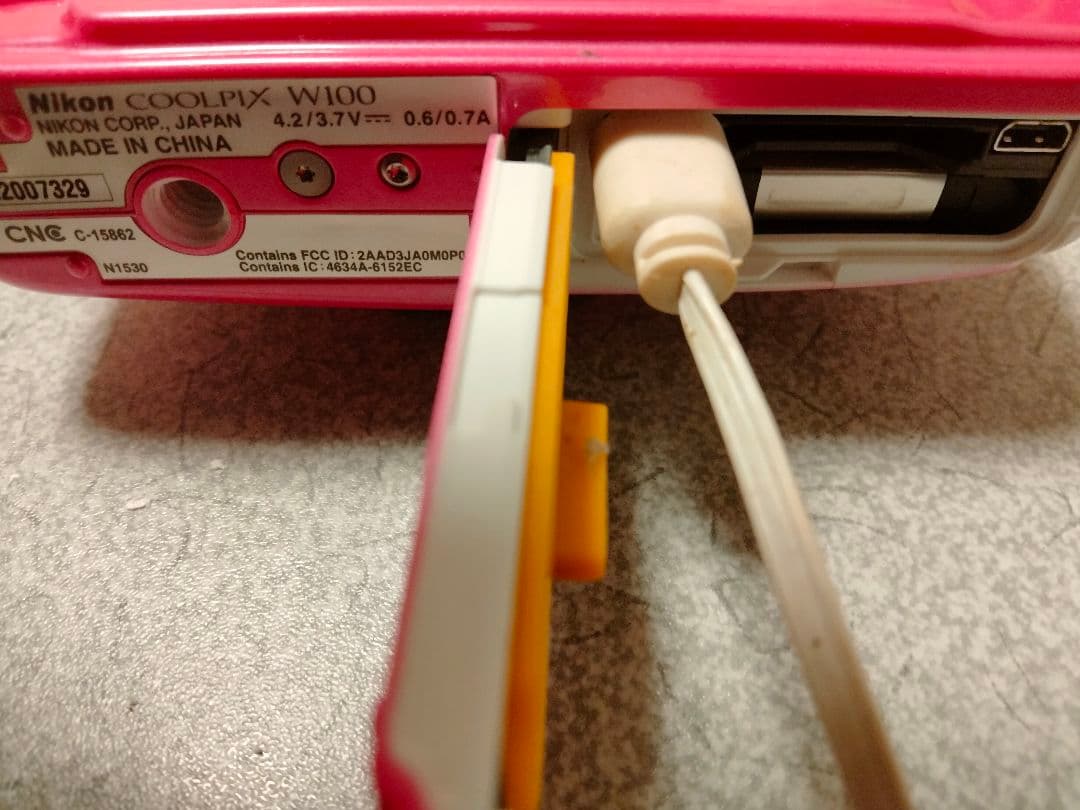防水・耐衝撃 Nikon W100 ピンク デジカメ