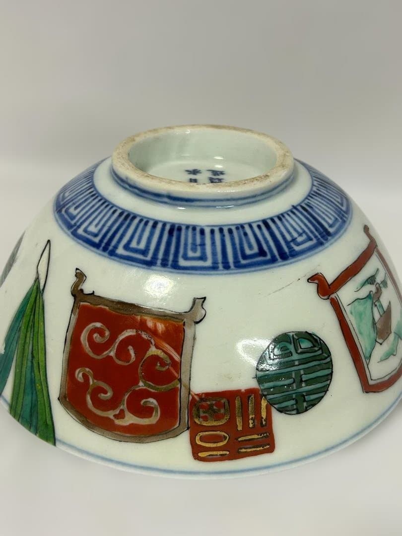 古伊万里 大鉢 古美術 大皿 とんぼ 福 大日本林製造