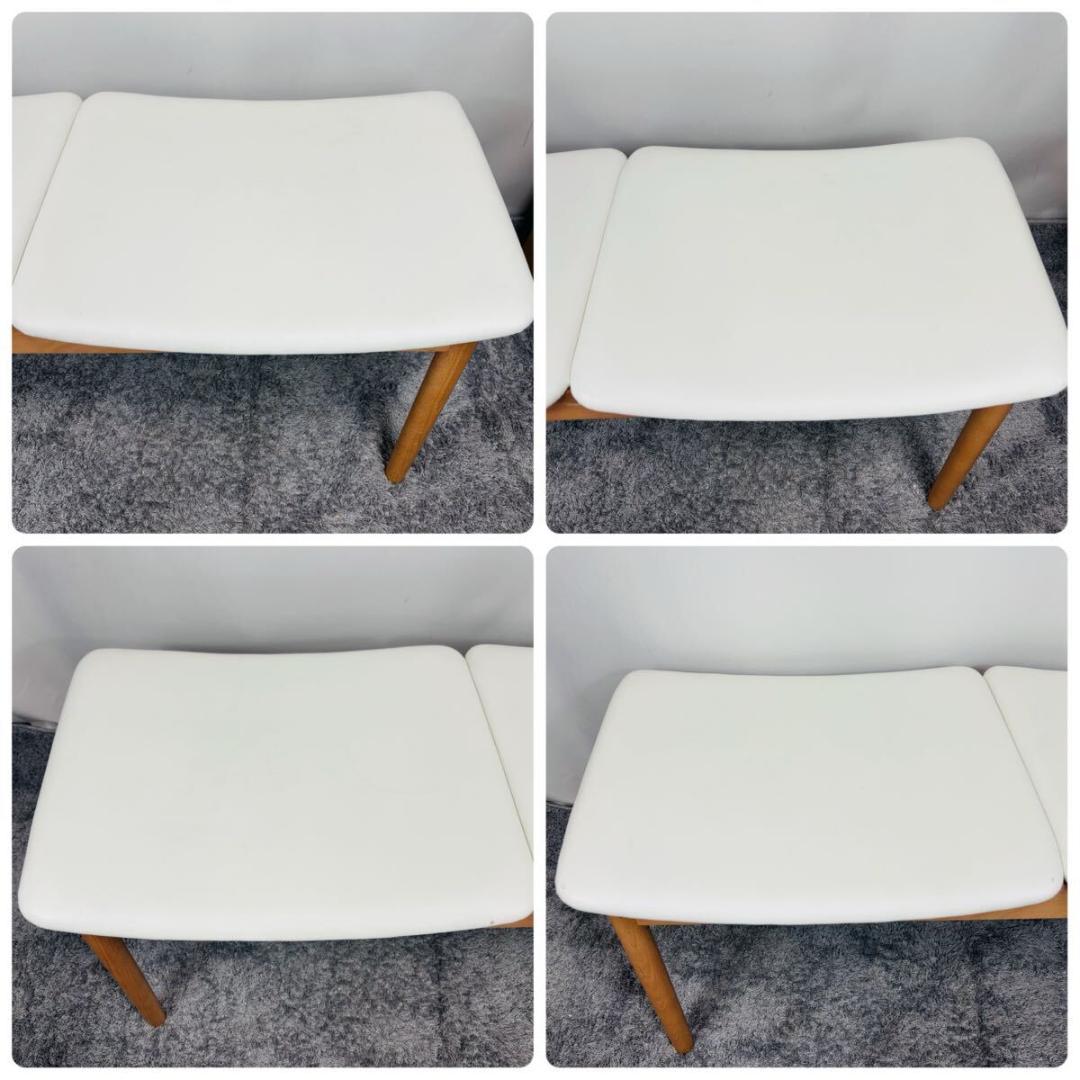 マルニ　ラウンディッシュ　ベンチ　深津直人　2人　マルニ木工