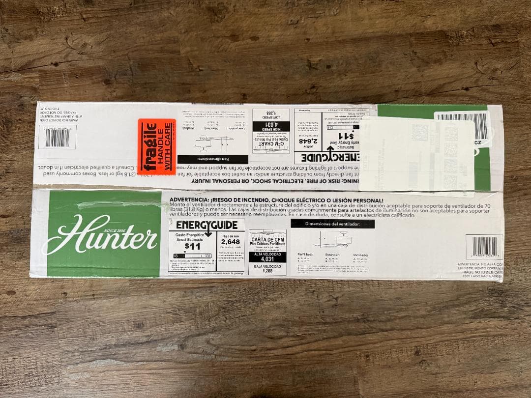 Hunter Fan Company 59262 シーリングファン