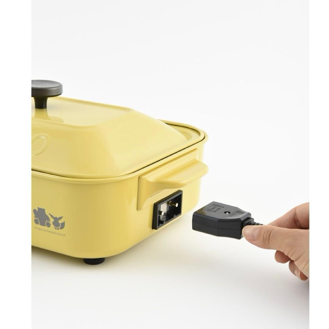 BRUNO　ポケモン　コンパクトホットプレート