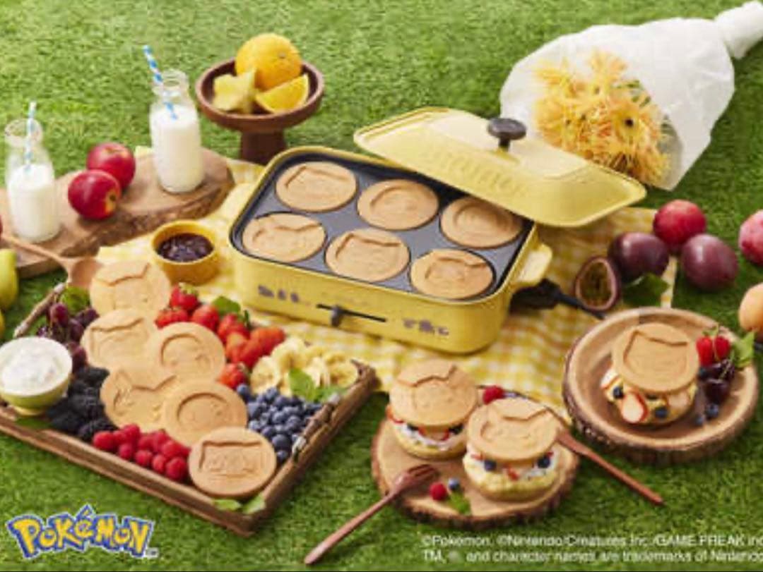 BRUNO　ポケモン　コンパクトホットプレート