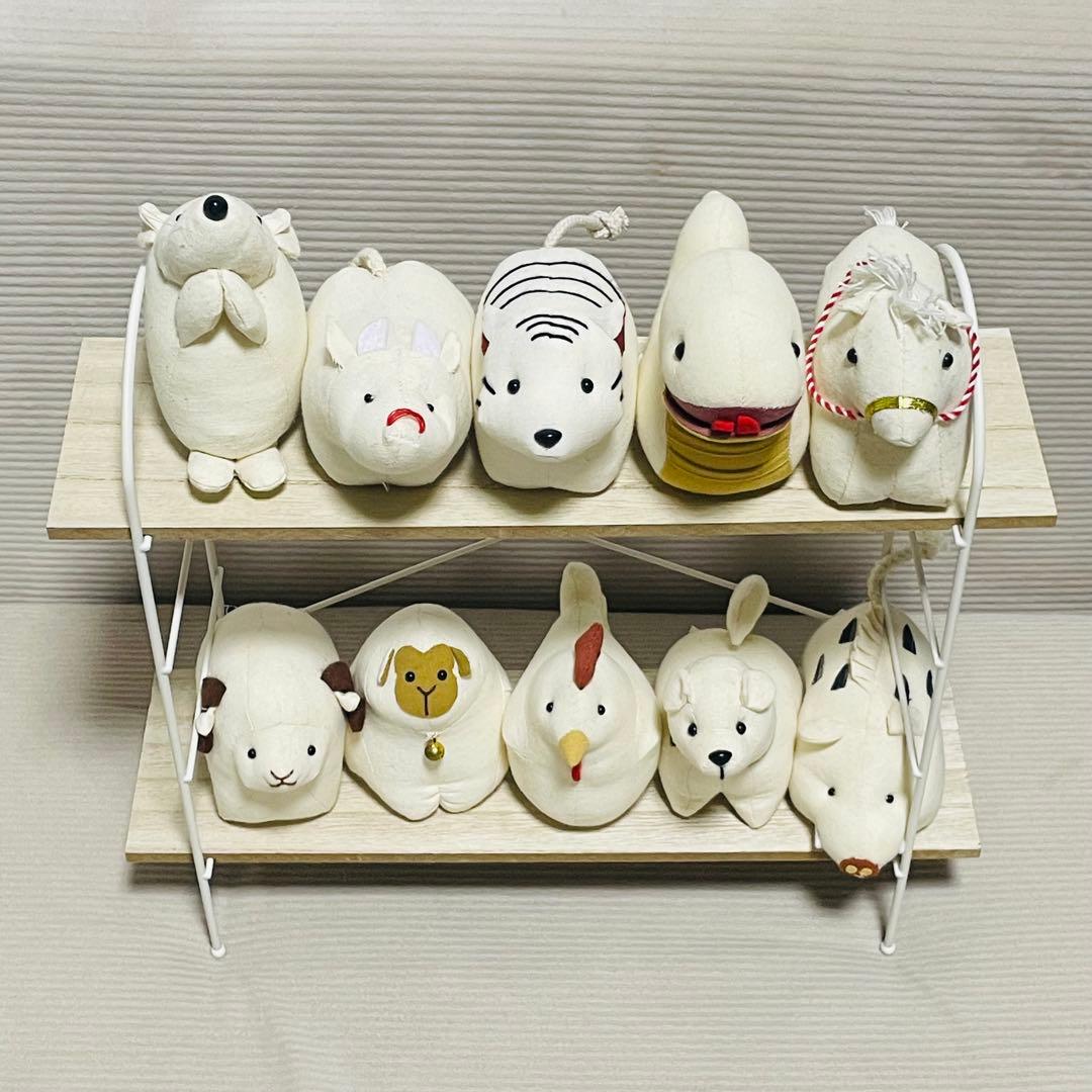 もめんや藍　松阪もめん　干支ぬいぐるみ 10体セット