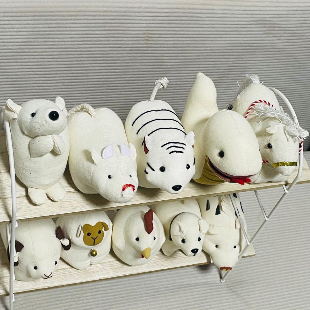 もめんや藍　松阪もめん　干支ぬいぐるみ 10体セット