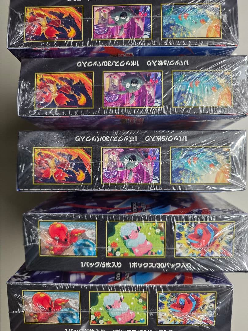 ポケモンカード　ニンジャスピナー5BOXシュリンク付き