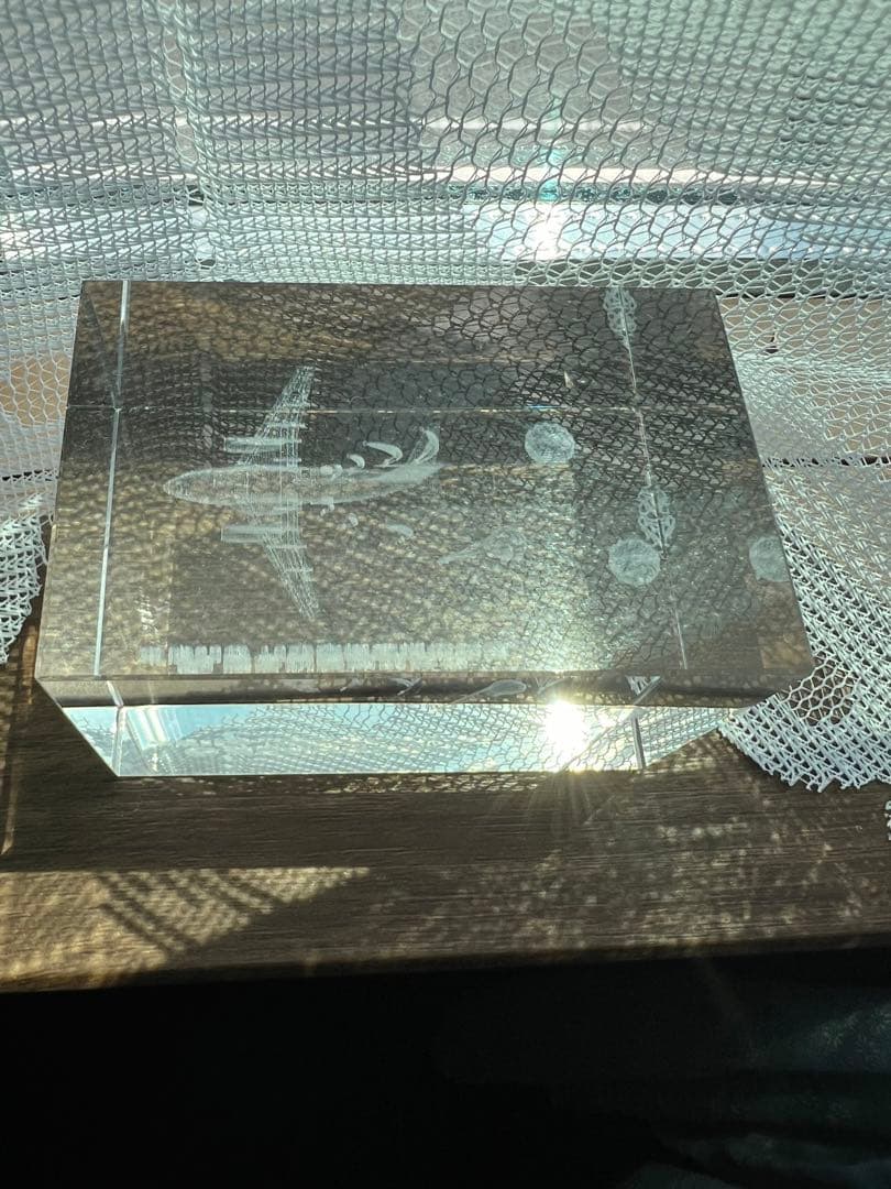 超希少‼️ 平成25年13式空挺傘採用記念　ガラス細工　藤倉航装株式会社