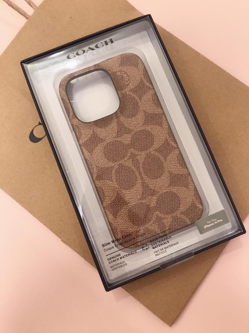 nabenana 新品 coach IPHONE 14 PRO ケース