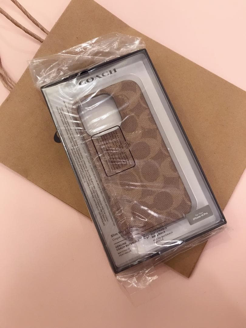 nabenana 新品 coach IPHONE 14 PRO ケース