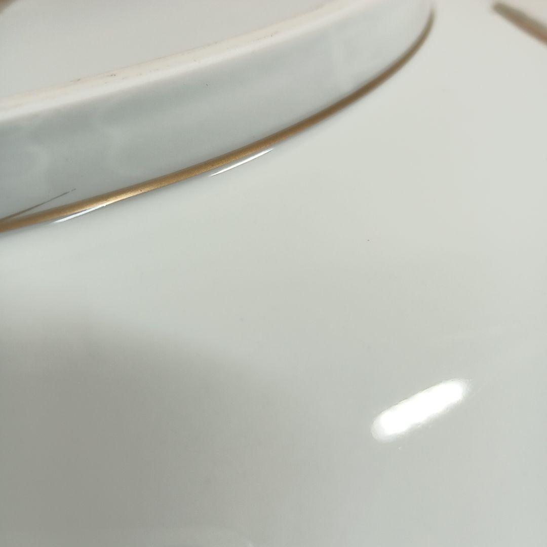 前畑陶器 庫山窯 金彩七宝紋尺一輪花 飾り皿 大皿