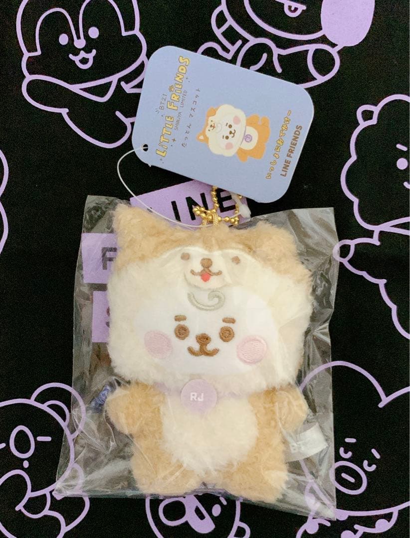 ソンミンス BT21 RJ SPRING DAY ぬいぐるみ キーリング Jin