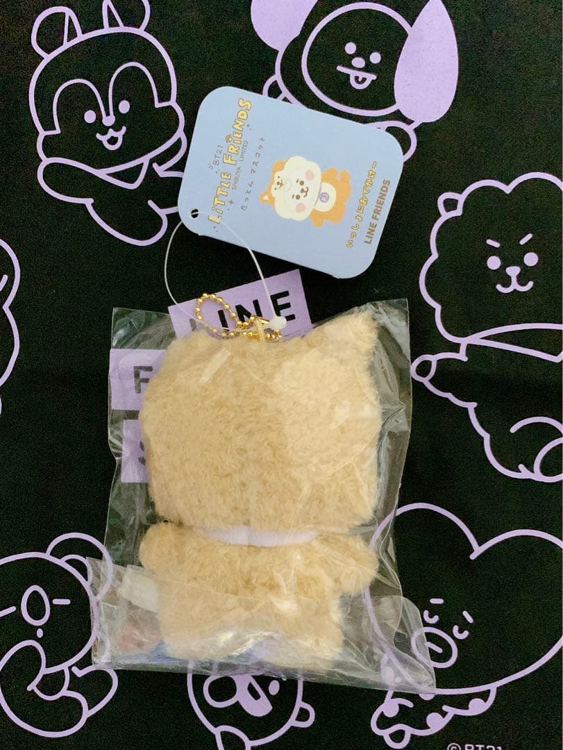 ソンミンス BT21 RJ SPRING DAY ぬいぐるみ キーリング Jin