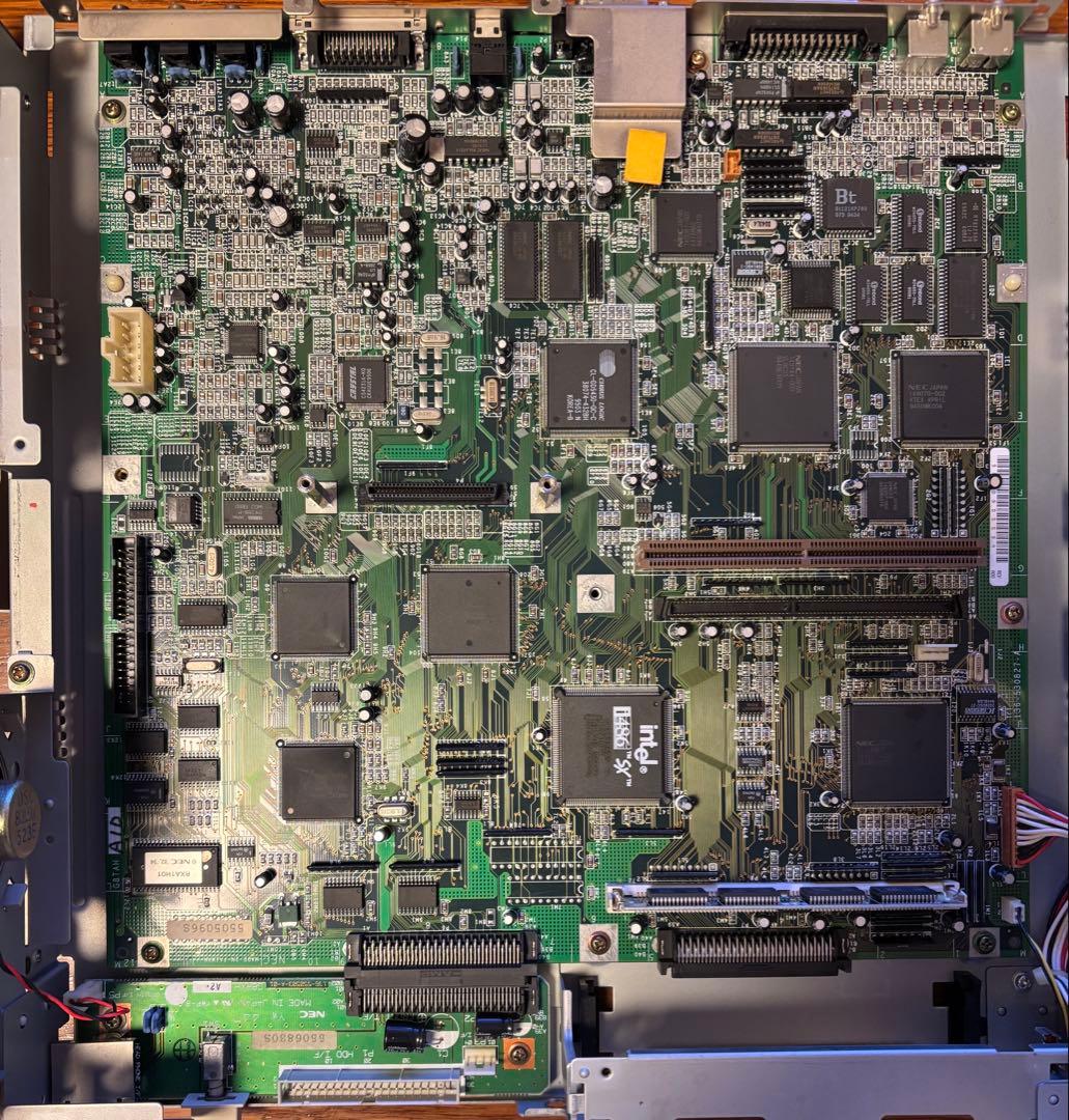 PC-9821Cx 本体とスピーカ 起動不可