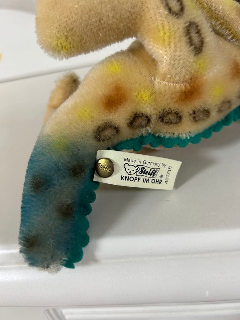 【世界限定4000体】【ドイツ購入・超レア】シュタイフ　ティラノサウルス