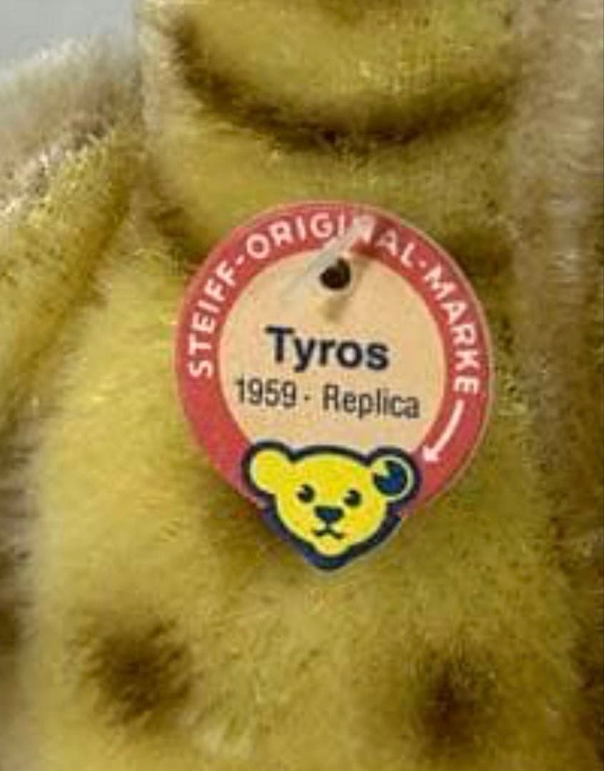 【世界限定4000体】【ドイツ購入・超レア】シュタイフ　ティラノサウルス