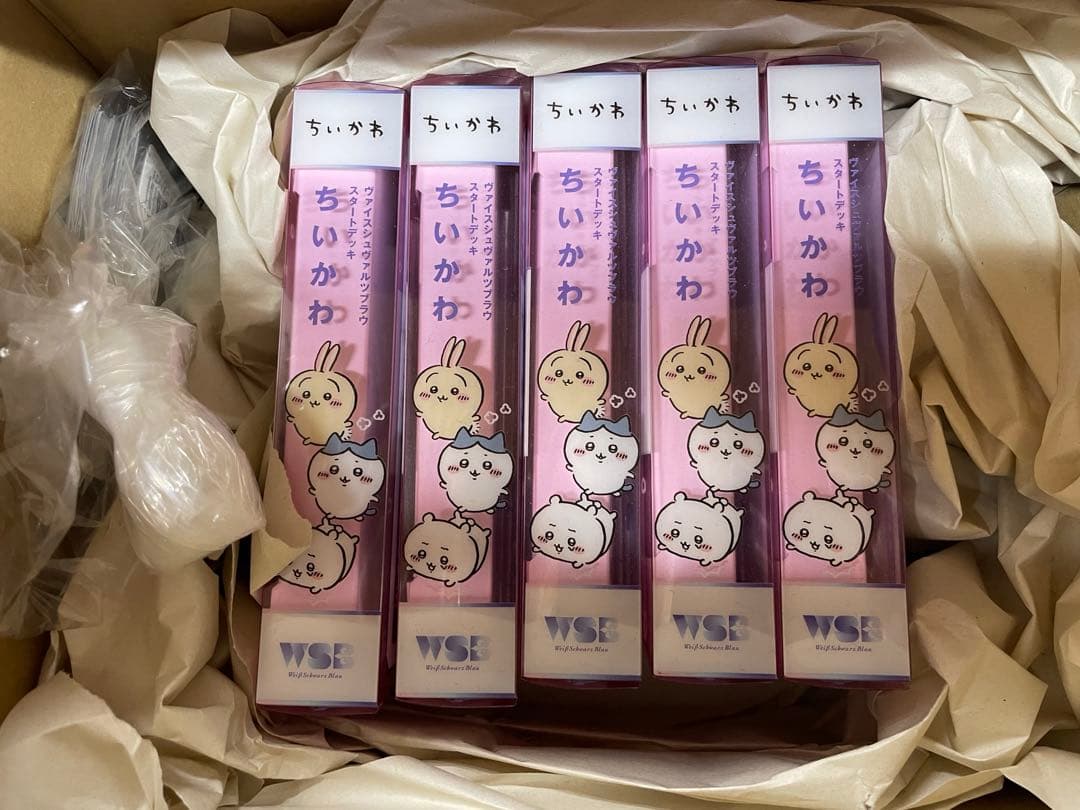 ちいかわ ヴァイスシュヴァルツブラウ スタートデッキ　未開封　5箱