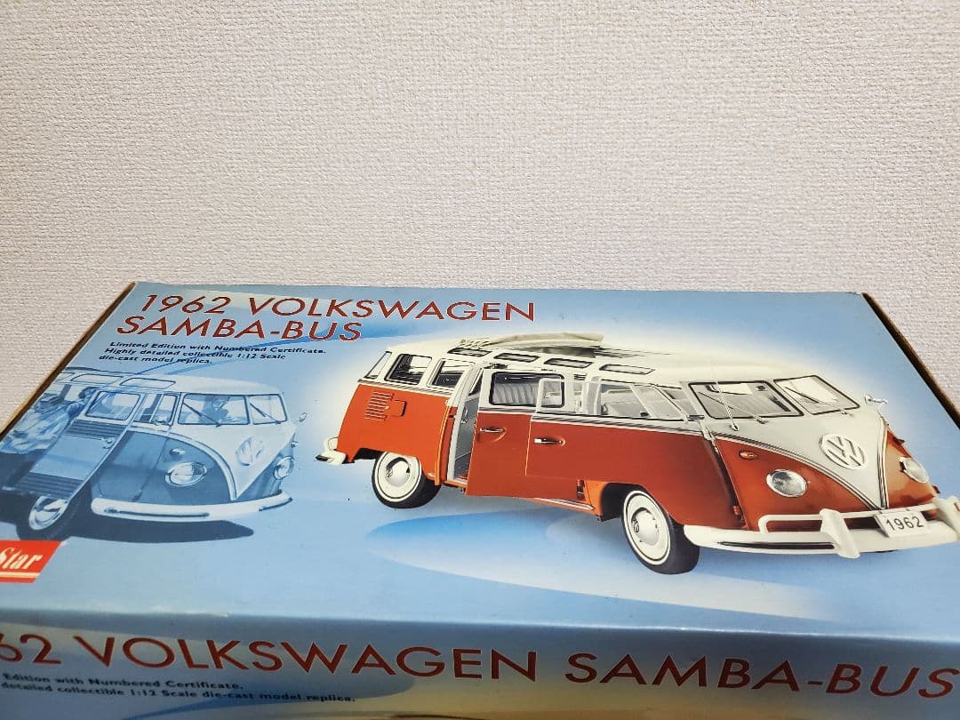 サンスター 1/12 1962 フォルクスワーゲン サンババス レッド