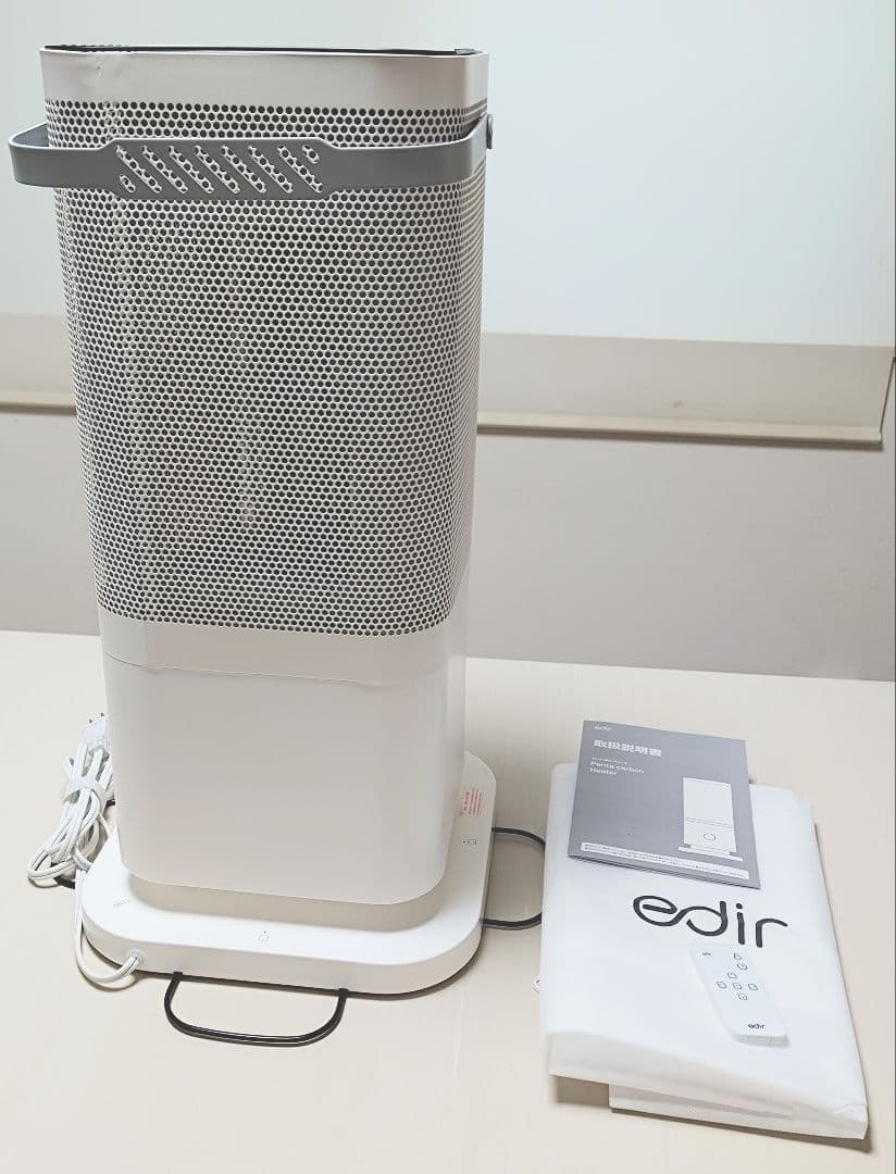 edir 5面カーボンヒーター　makuake第2弾　2025年　電気ストーブ