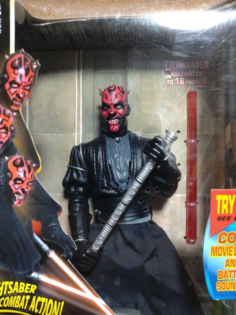 スターウォーズエピソード1 エレクトロニックトーキングフィギュア ダース・モール