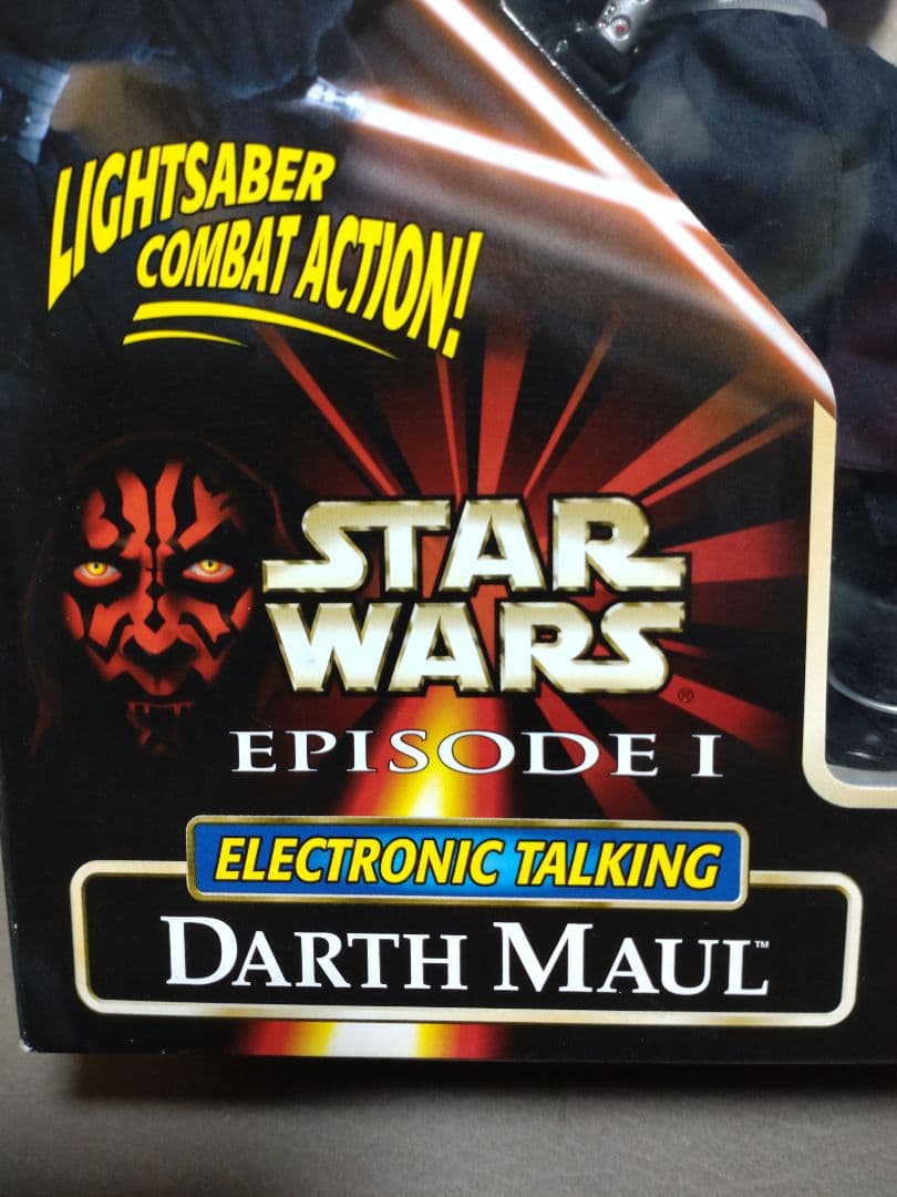 スターウォーズエピソード1 エレクトロニックトーキングフィギュア ダース・モール