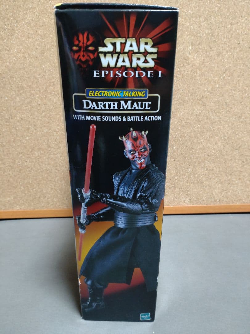 スターウォーズエピソード1 エレクトロニックトーキングフィギュア ダース・モール