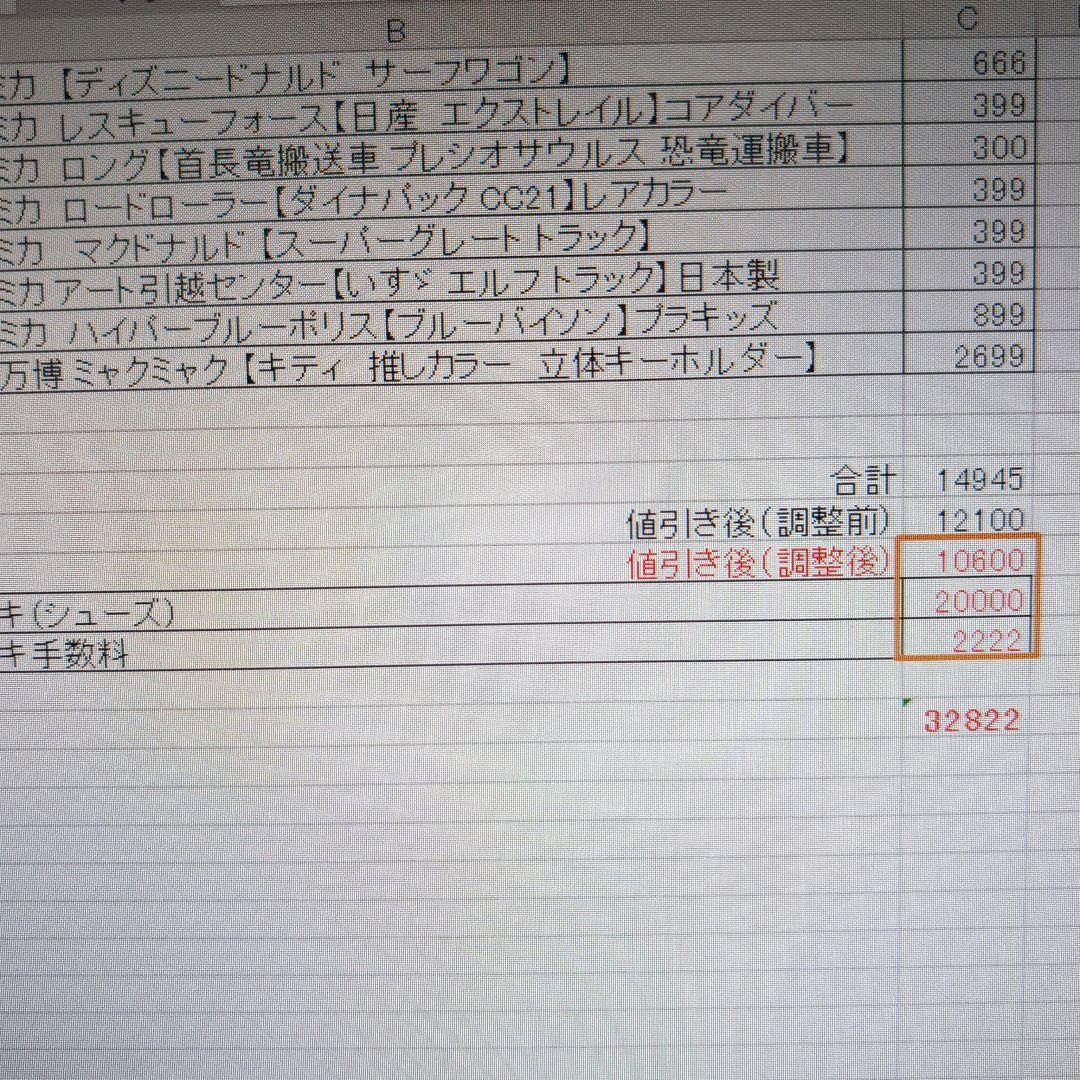 まぁぼう　【トミカまとめ売り＆ナイキシューズ】