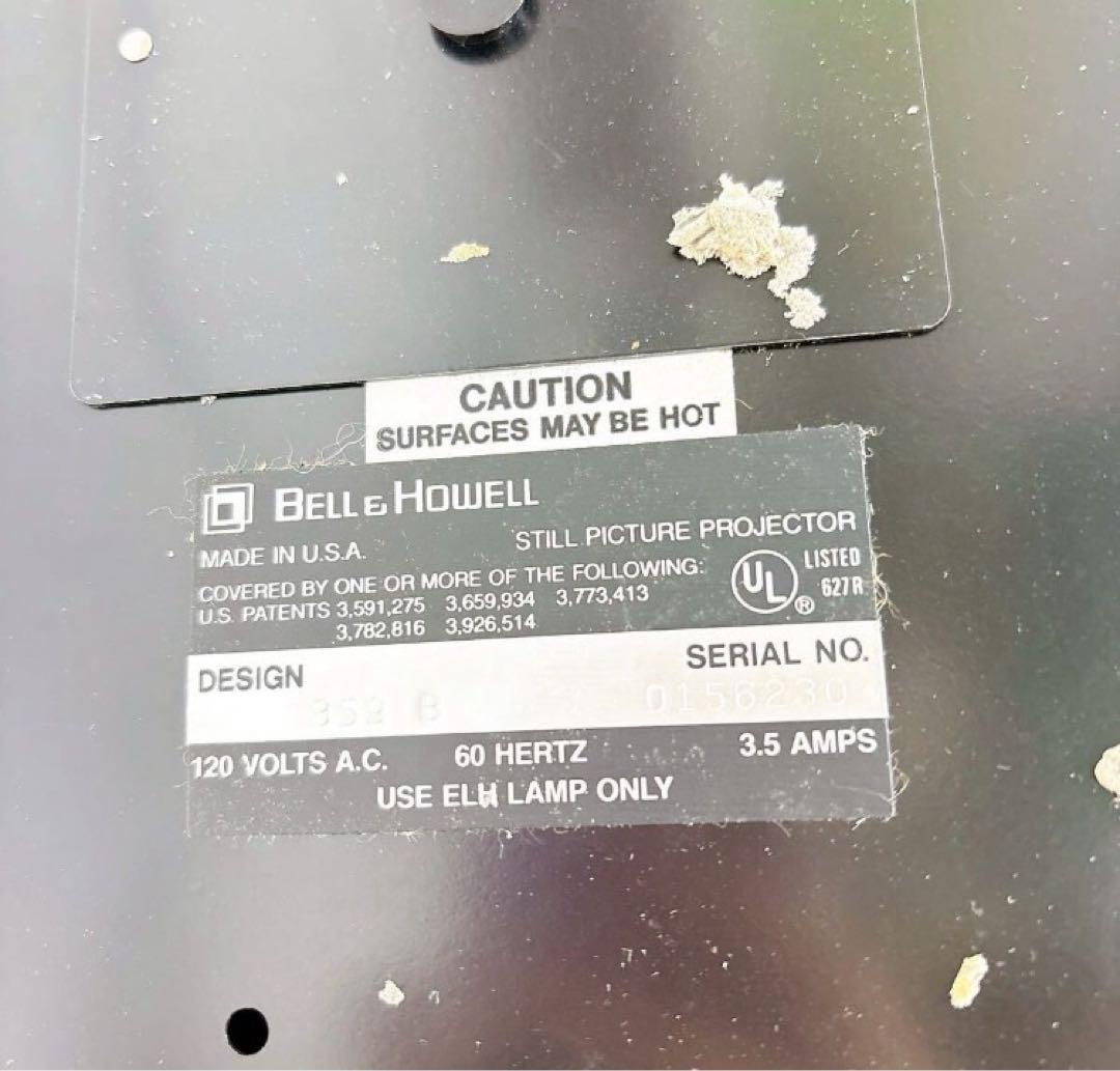 10ADM006 BELL&HOWELL ベル&ハウエル スライド映写機