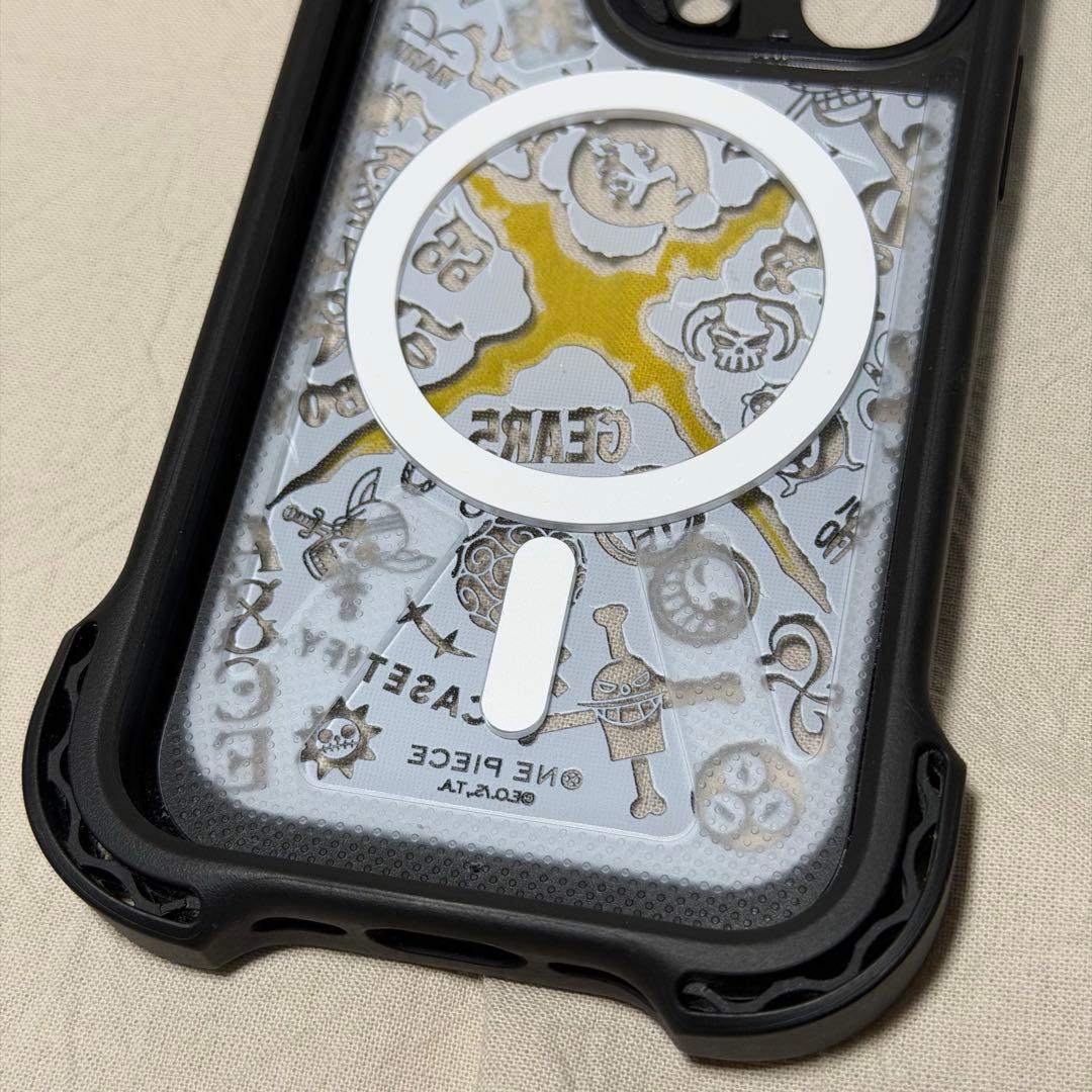 超美品ONE PIECE Gear5 マグセーフ対応iPhone15proケース