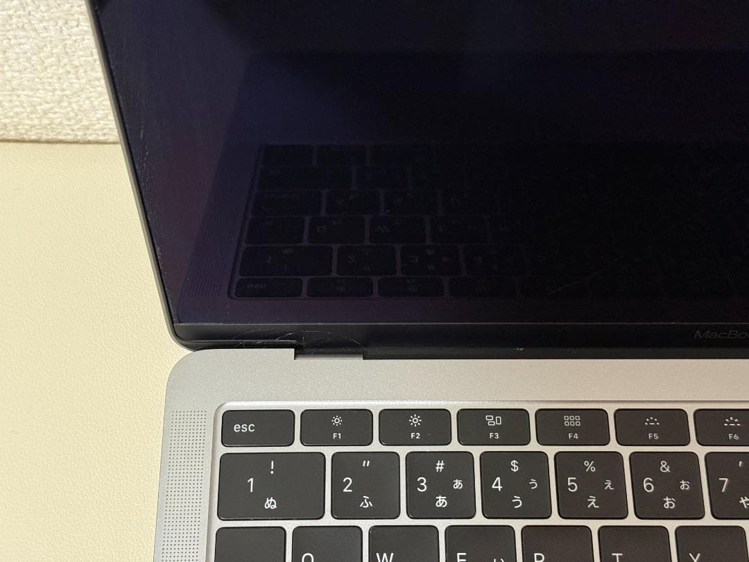 【ジャンク品】MacBook Air 2019 CTOモデル スペースグレイ