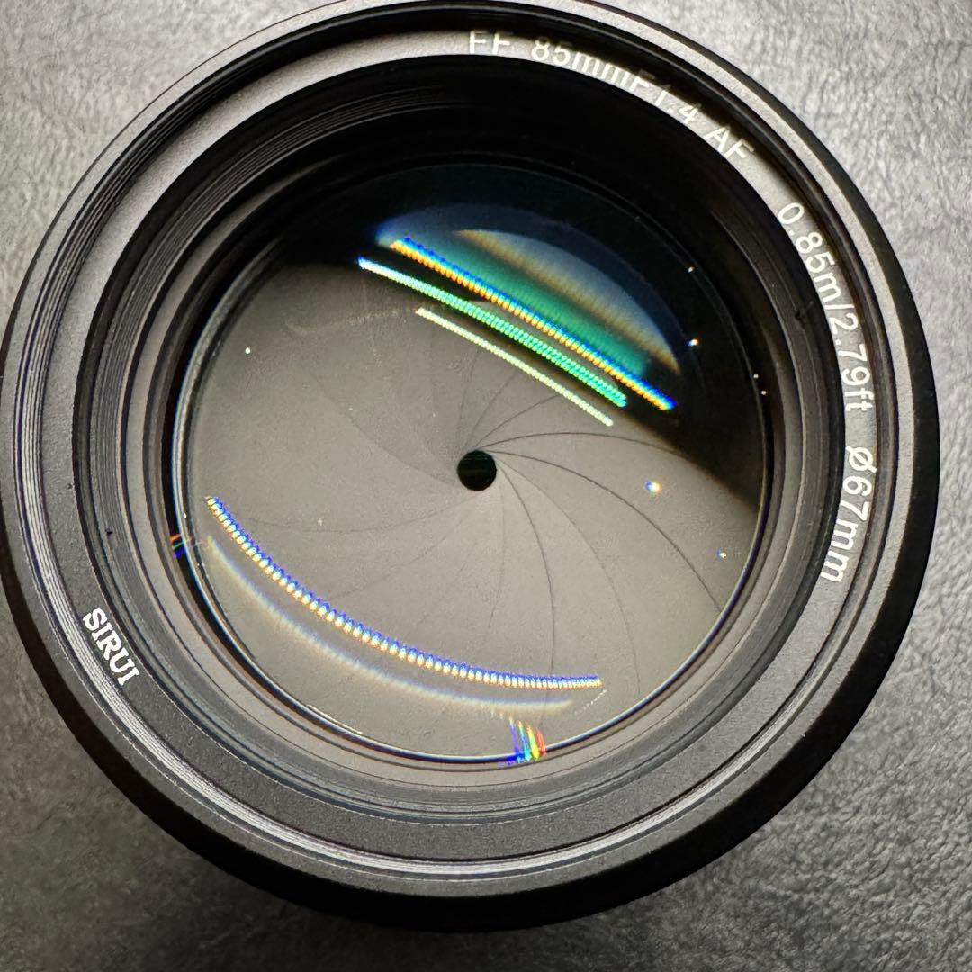 SIRUI AURORA 85mm F1.4 Eマウント　SONY