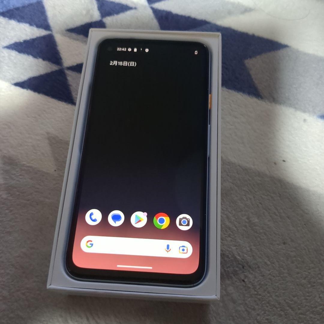 Google pixel 4a　128GB　本体　箱　説明書　充電器