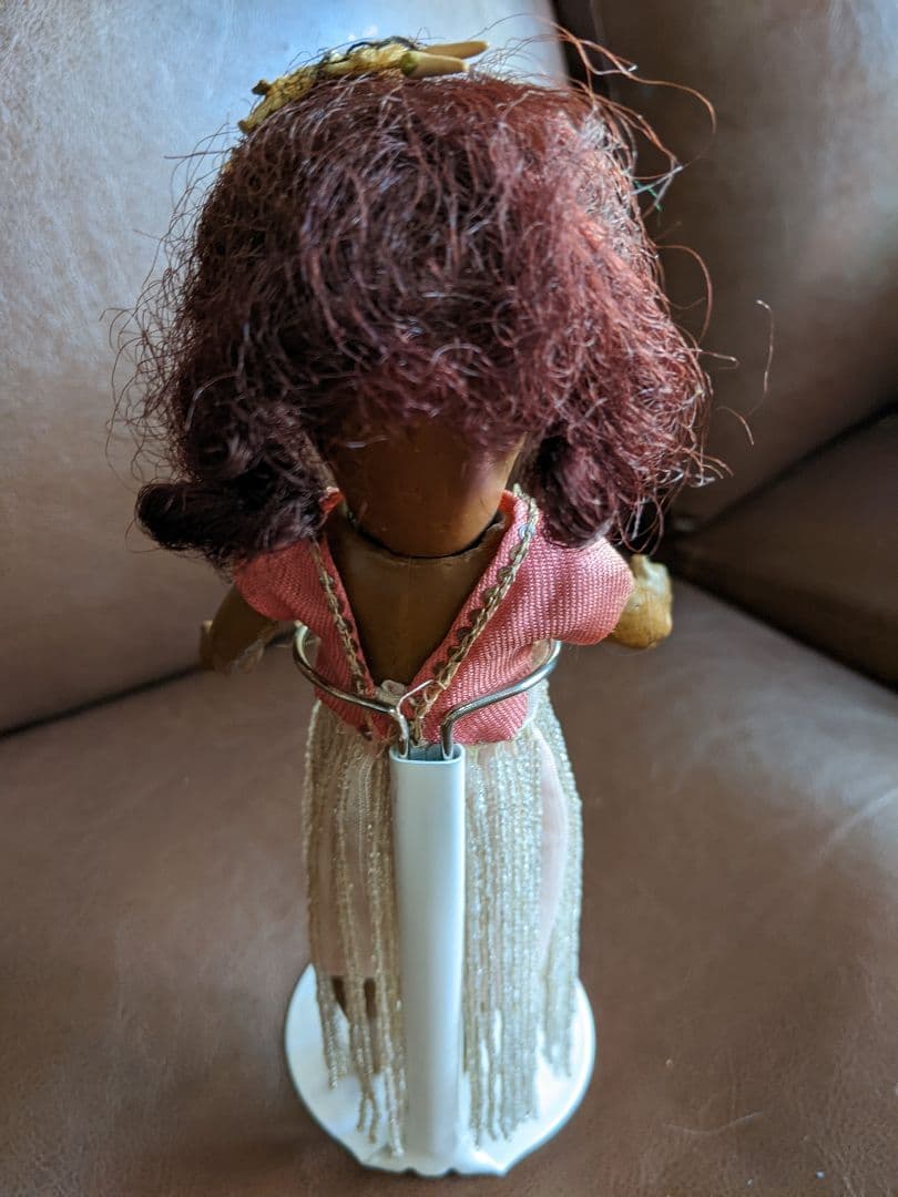 最終　レア!アンティークビスクドールSFBJキャラクタードール可愛いフラガール