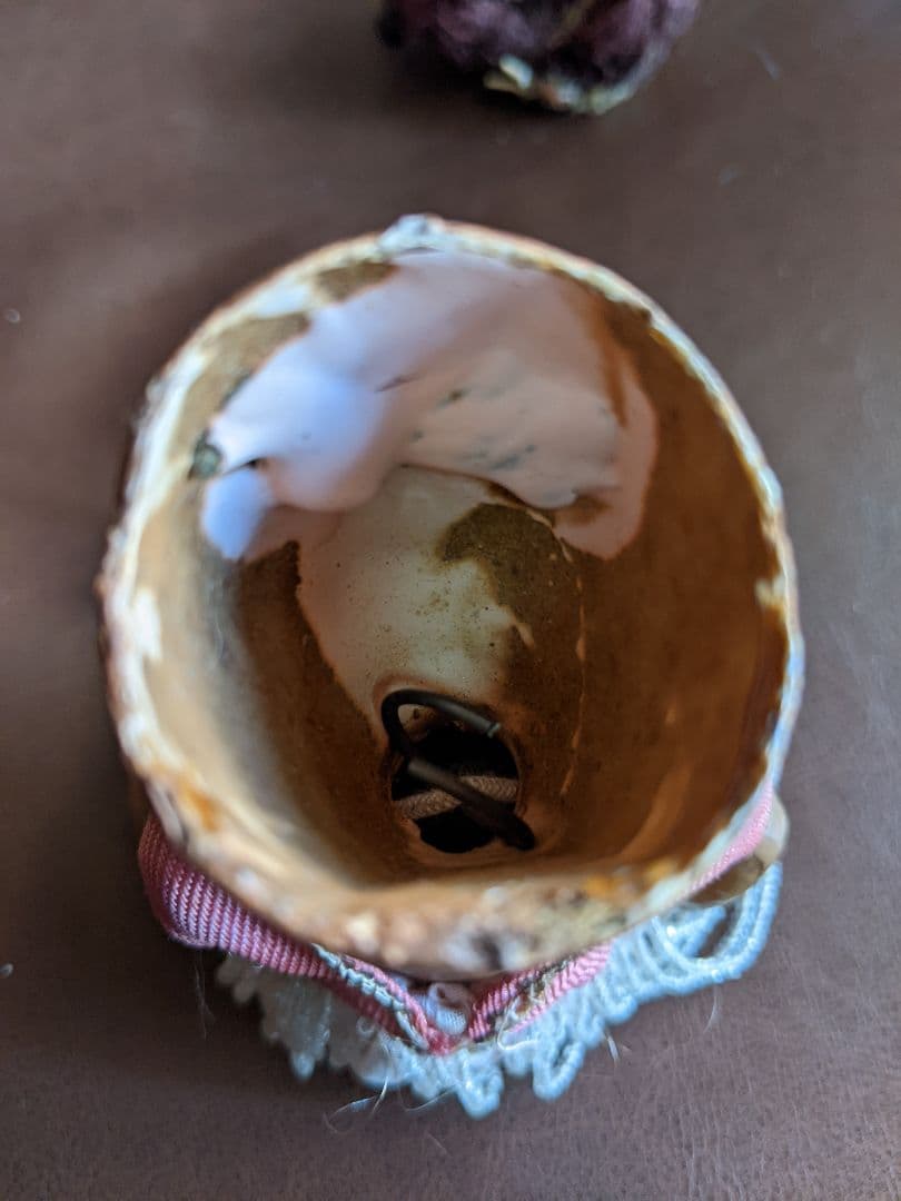 最終　レア!アンティークビスクドールSFBJキャラクタードール可愛いフラガール