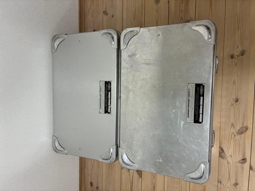 DULTON アルミコンテナS 収納ボックス 2個セット