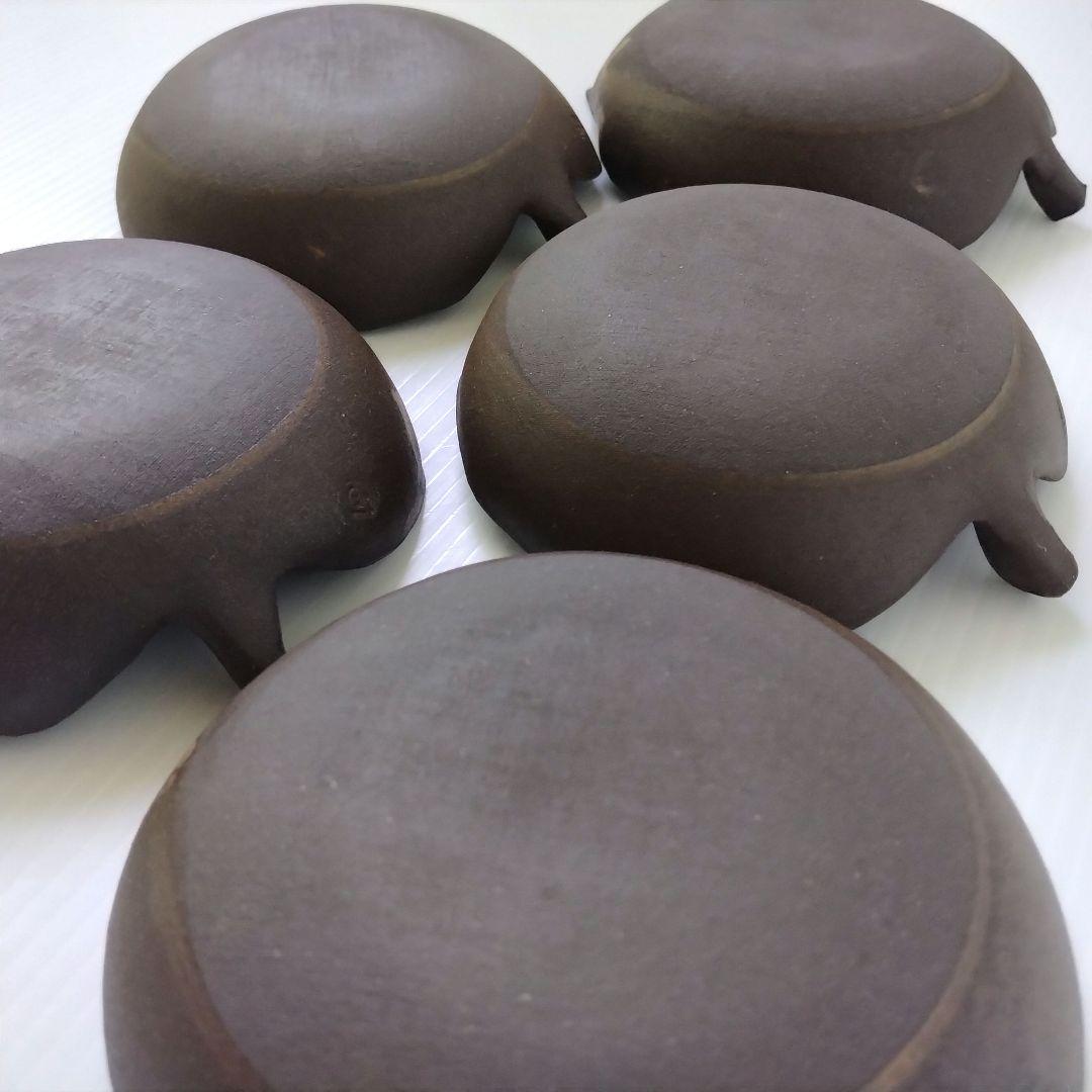 田中恒子 TSUNE ツネ 葉皿 葉型 木の葉 小皿 中皿 小鉢 和食器 5客揃