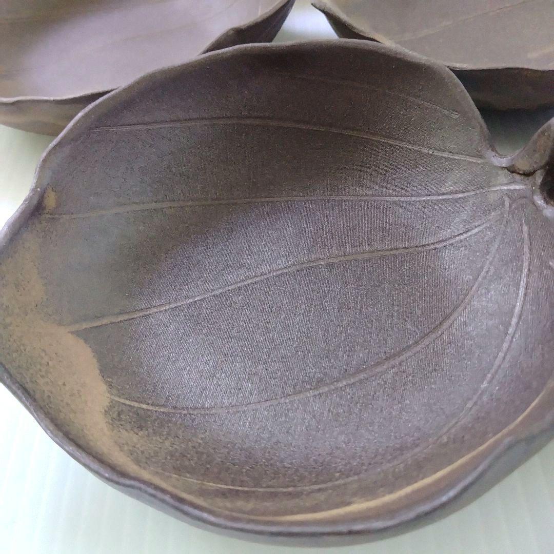 田中恒子 TSUNE ツネ 葉皿 葉型 木の葉 小皿 中皿 小鉢 和食器 5客揃