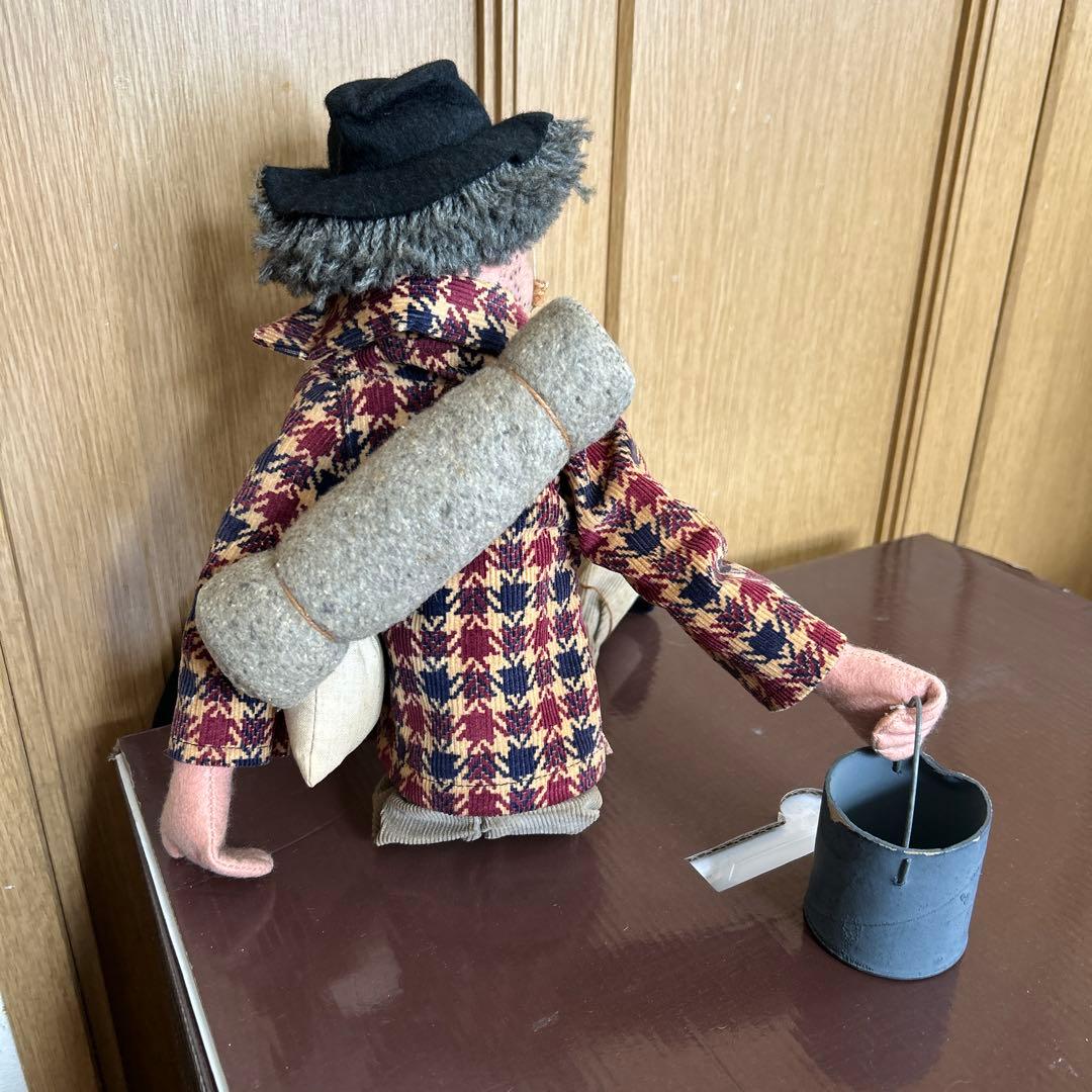 変なおじさん 人形 ビンテージ キモカワ