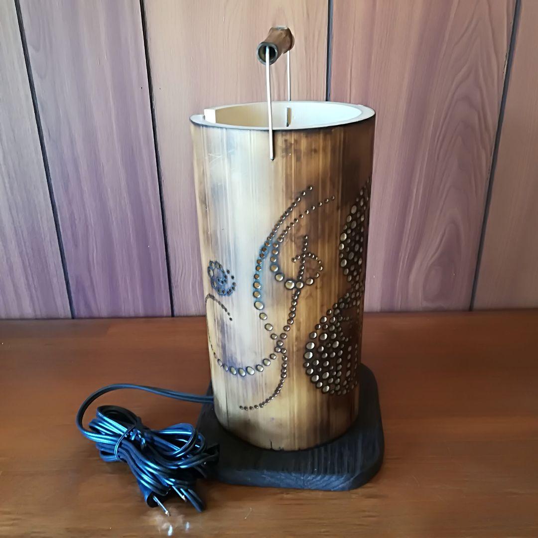 癒し灯火　竹行灯　No23201 (令和)