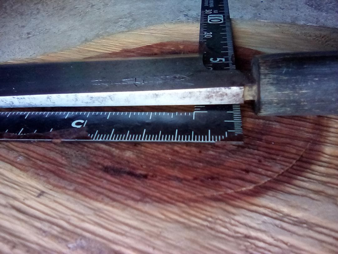 中古包丁　かね菊　？