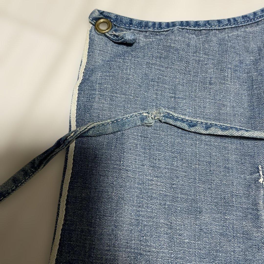 Used 60-70’sジャンクデニムエプロン/古着/アメカジ/ジャンク