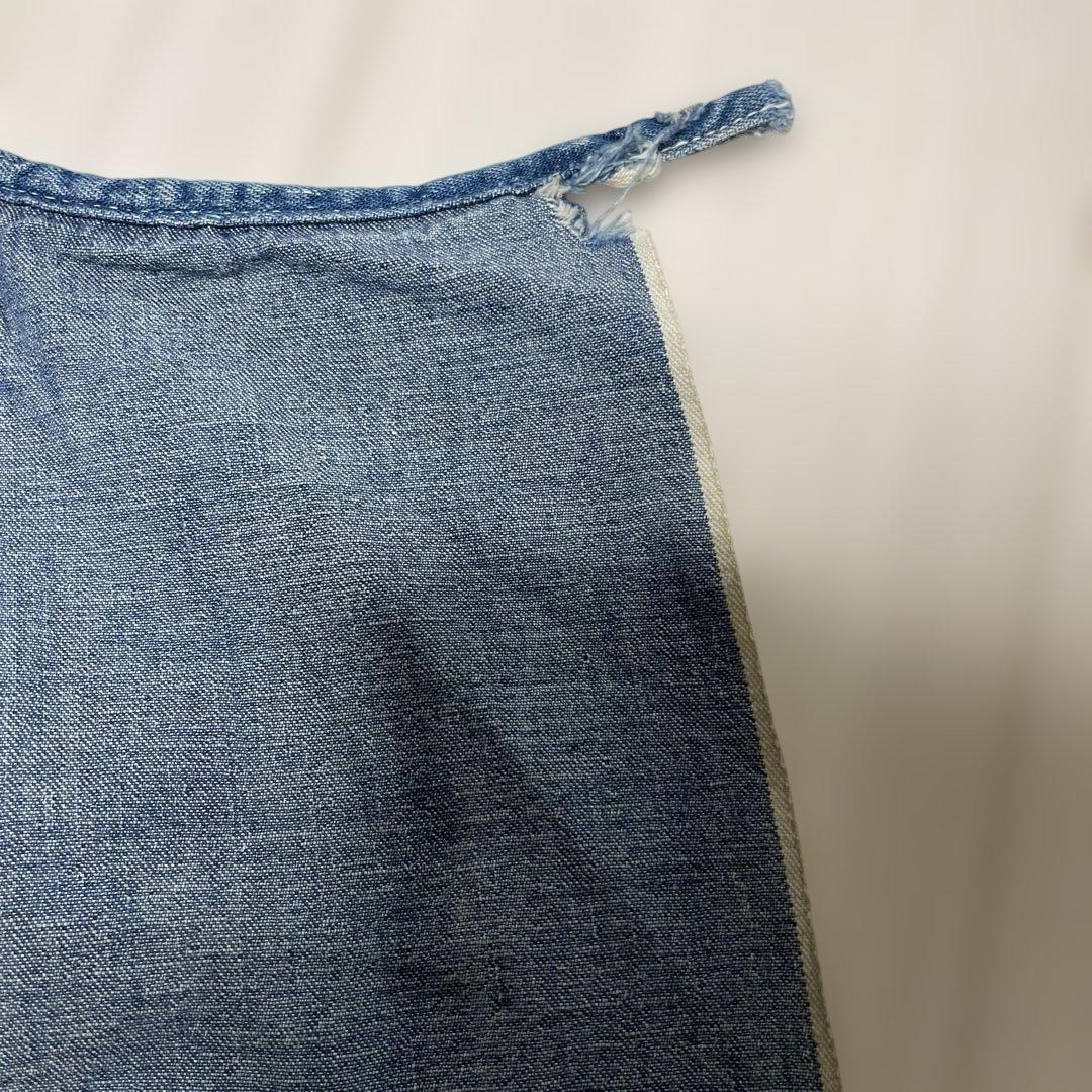 Used 60-70’sジャンクデニムエプロン/古着/アメカジ/ジャンク