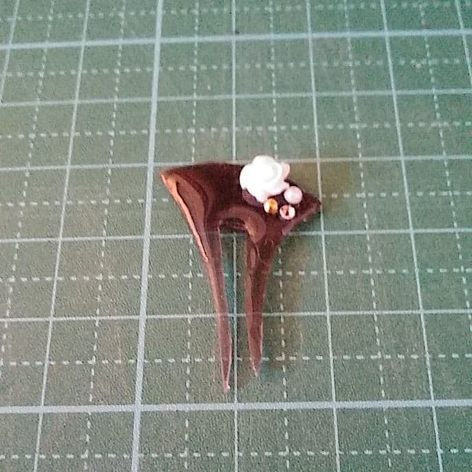 リカちゃん　ドールサイズ　かんざし　簪　着物　振り袖　袴　ruruko　ジェニー