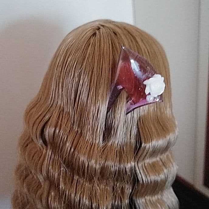 リカちゃん　ドールサイズ　かんざし　簪　着物　振り袖　袴　ruruko　ジェニー