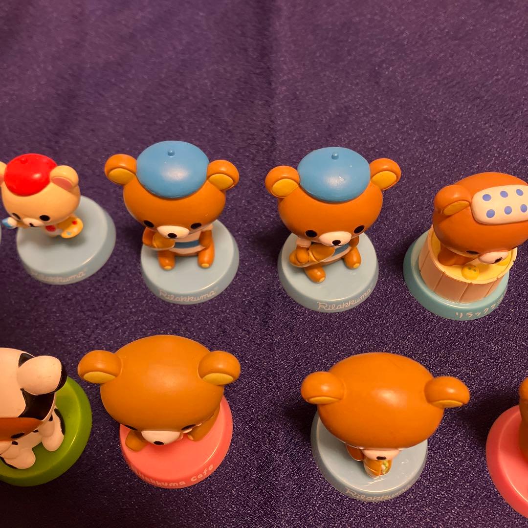 リラックマ　トレーディングフィギュア リーメント　トイフル　フルフェイス　他