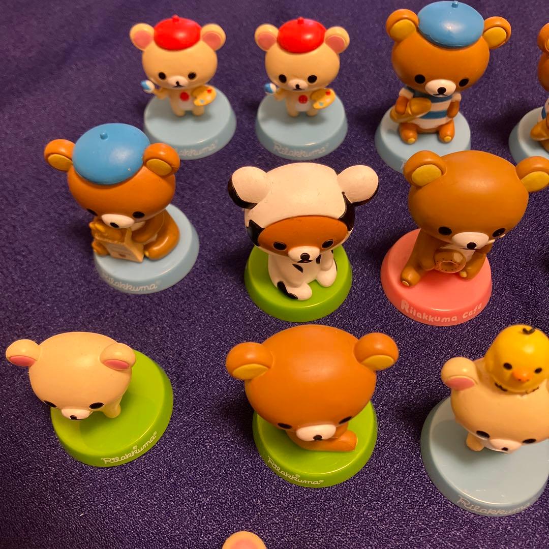 リラックマ　トレーディングフィギュア リーメント　トイフル　フルフェイス　他
