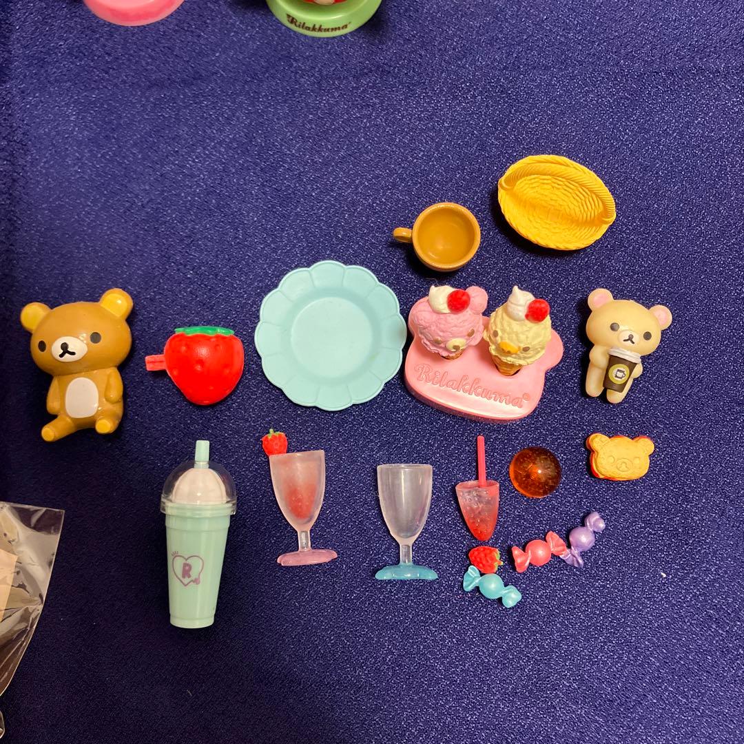 リラックマ　トレーディングフィギュア リーメント　トイフル　フルフェイス　他