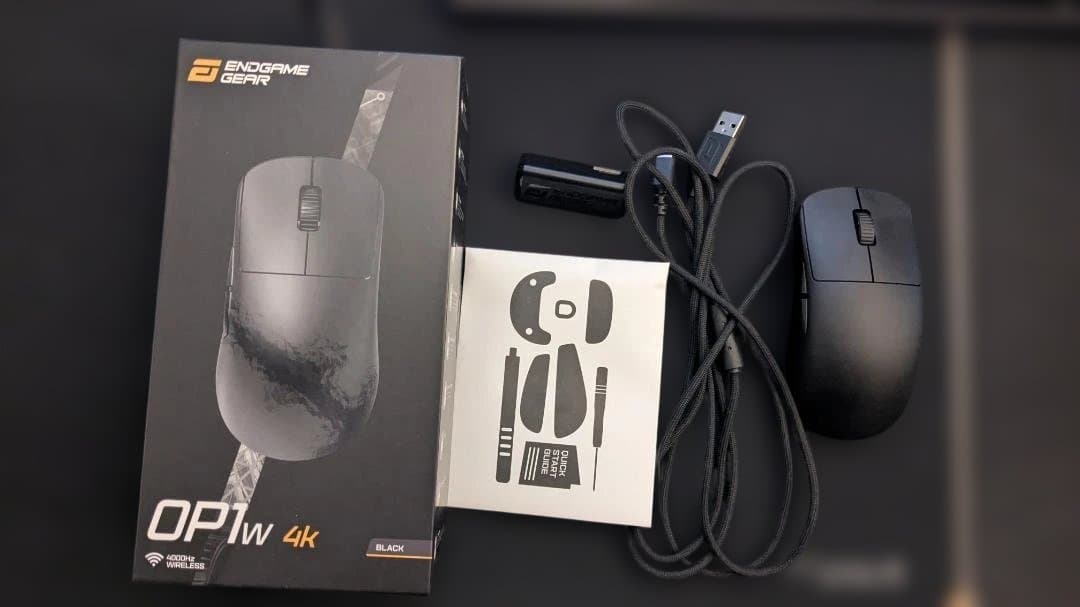 マウス・トラックボール endgame gear OP1w 4K Black