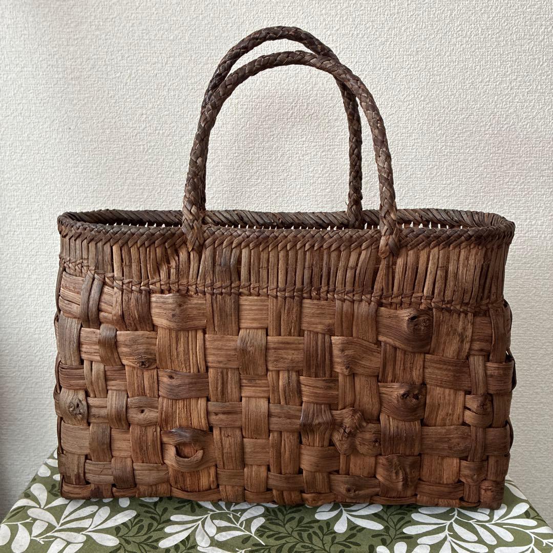 山葡萄　かごバッグ