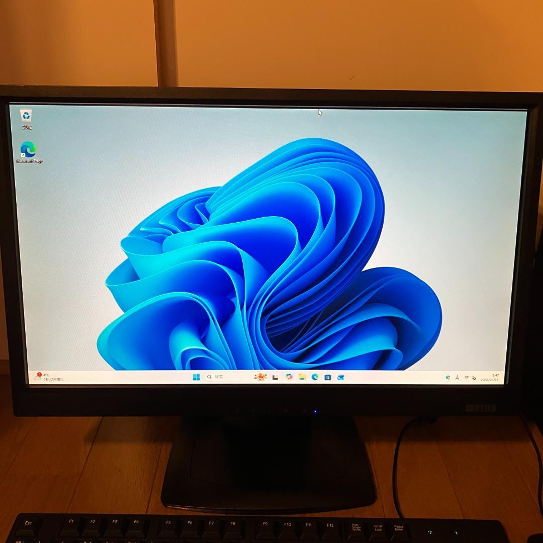 デスクトップパソコン フルセット Core i3 550 8GB 64GB 管4