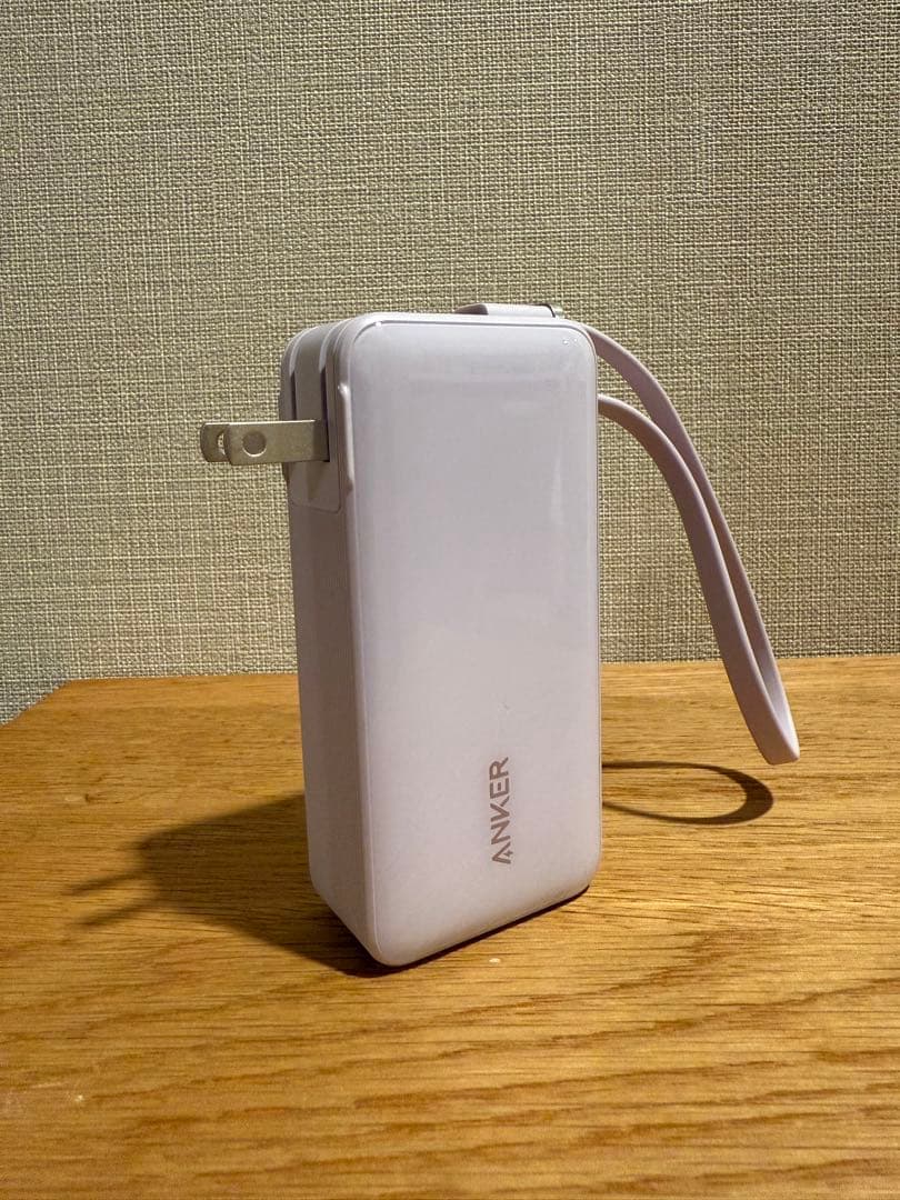 Anker Power Bank 10000mAh lightningケーブル